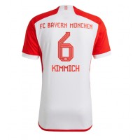 Fotballdrakt Herre Bayern Munich Joshua Kimmich #6 Hjemmedrakt 2023-24 Kortermet